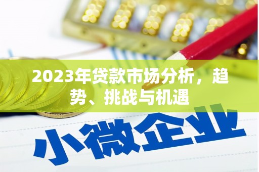 新河2023年贷款市场分析，趋势、挑战与机遇