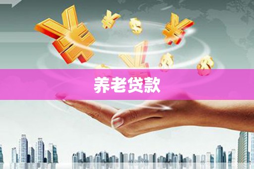 新河养老贷款