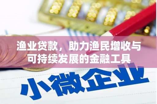 新河渔业贷款，助力渔民增收与可持续发展的金融工具