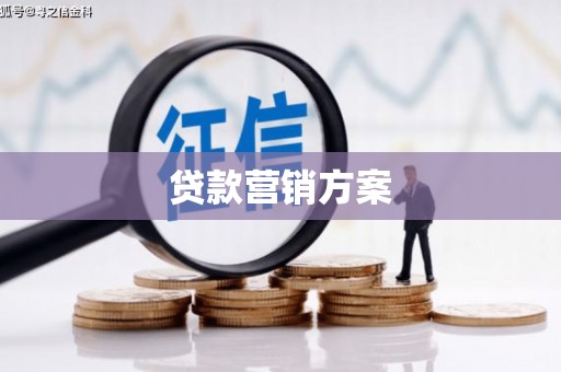 新河贷款营销方案