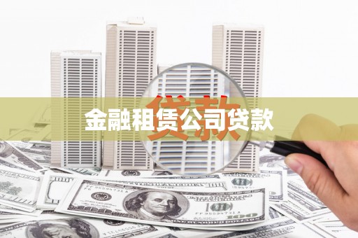 新河金融租赁公司贷款