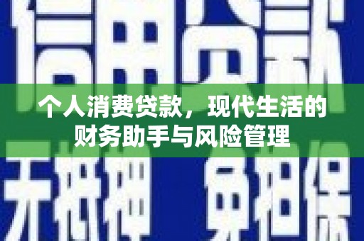 新河个人消费贷款，现代生活的财务助手与风险管理