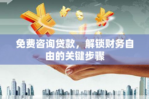 新河免费咨询贷款，解锁财务自由的关键步骤