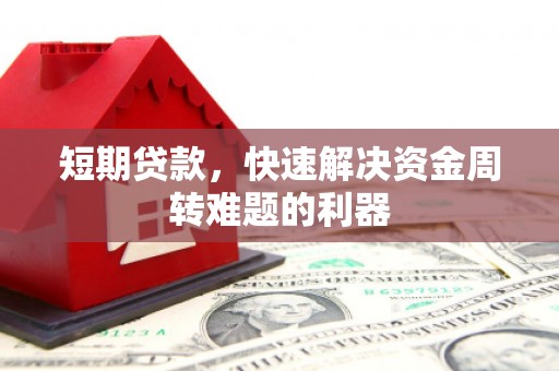 新河短期贷款，快速解决资金周转难题的利器