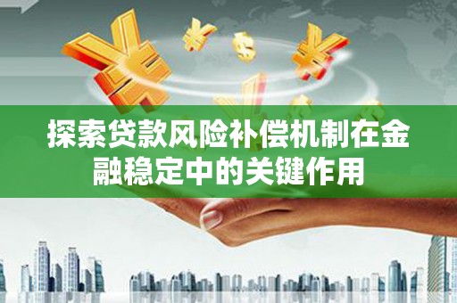 新河探索贷款风险补偿机制在金融稳定中的关键作用