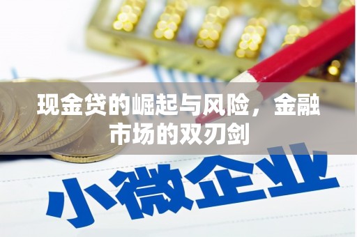 新河现金贷的崛起与风险，金融市场的双刃剑