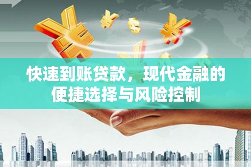 新河快速到账贷款，现代金融的便捷选择与风险控制