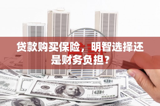 新河贷款购买保险，明智选择还是财务负担？