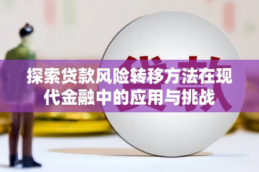 新河探索贷款风险转移方法在现代金融中的应用与挑战