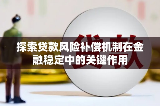 新河探索贷款风险补偿机制在金融稳定中的关键作用