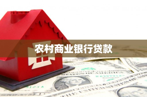 新河农村商业银行贷款