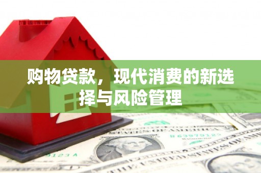 新河购物贷款，现代消费的新选择与风险管理