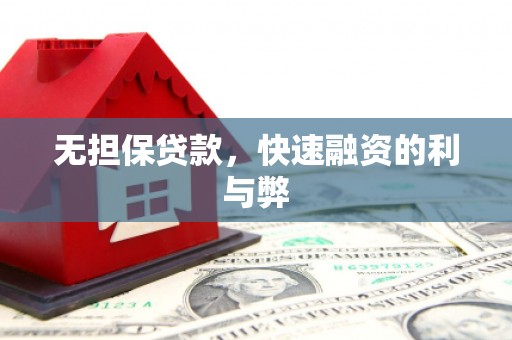 新河无担保贷款，快速融资的利与弊