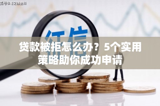 新河贷款被拒怎么办？5个实用策略助你成功申请