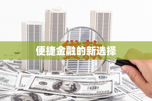 新河便捷金融的新选择