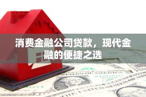 新河消费金融公司贷款，现代金融的便捷之选