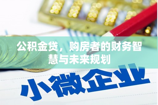 新河公积金贷，购房者的财务智慧与未来规划