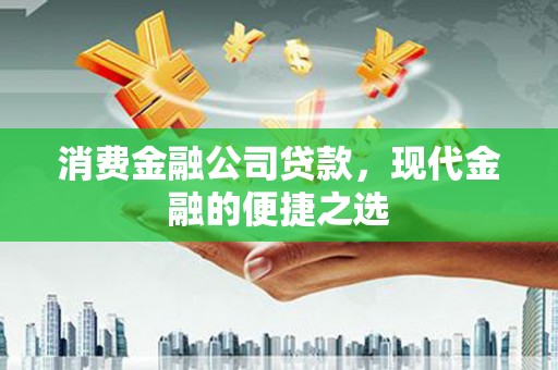 新河消费金融公司贷款，现代金融的便捷之选