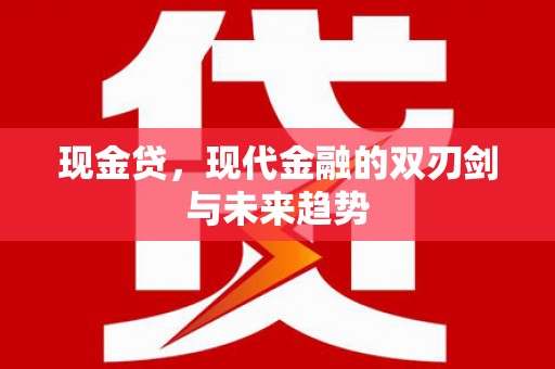 新河现金贷，现代金融的双刃剑与未来趋势