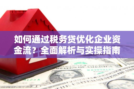 新河如何通过税务贷优化企业资金流？全面解析与实操指南