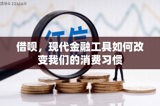 新河借呗，现代金融工具如何改变我们的消费习惯