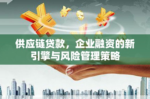 新河供应链贷款，企业融资的新引擎与风险管理策略