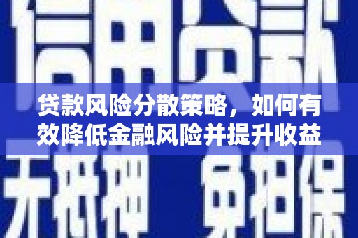 新河贷款风险分散策略，如何有效降低金融风险并提升收益