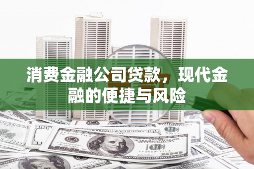 新河消费金融公司贷款，现代金融的便捷与风险