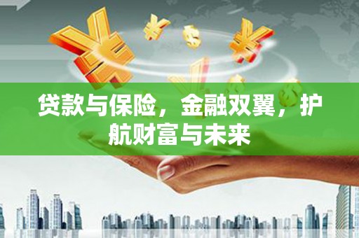 新河贷款与保险，金融双翼，护航财富与未来