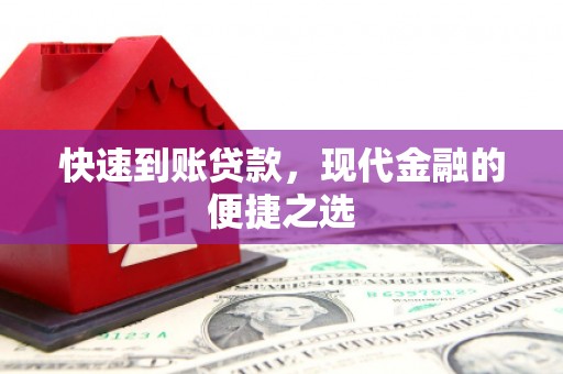 新河快速到账贷款，现代金融的便捷之选