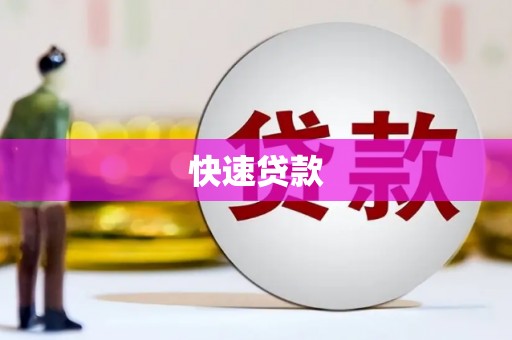 新河快速贷款