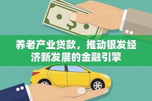 新河养老产业贷款，推动银发经济新发展的金融引擎