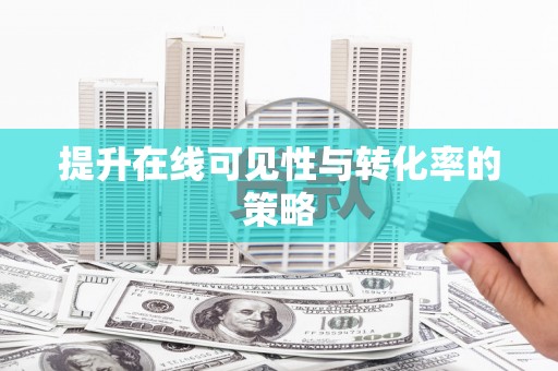 新河提升在线可见性与转化率的策略