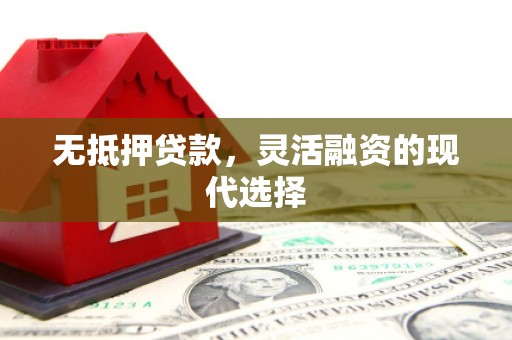 新河无抵押贷款，灵活融资的现代选择