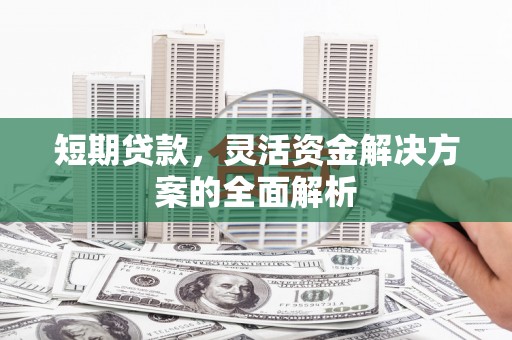 新河短期贷款，灵活资金解决方案的全面解析