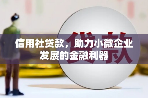 新河信用社贷款，助力小微企业发展的金融利器
