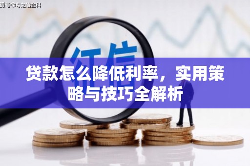 新河贷款怎么降低利率，实用策略与技巧全解析
