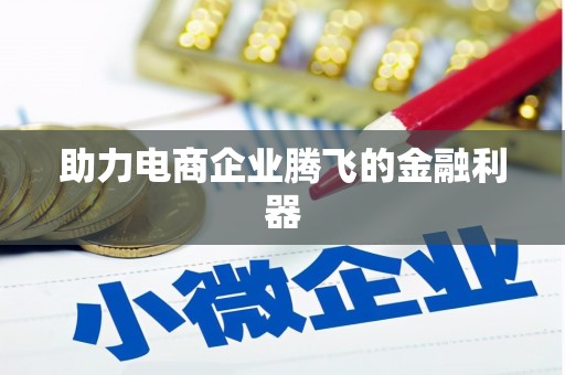 新河助力电商企业腾飞的金融利器